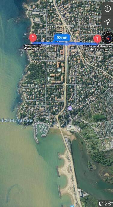 F2 4 Pers 5Min Commerce Plages Saint Aygulf Exterior foto
